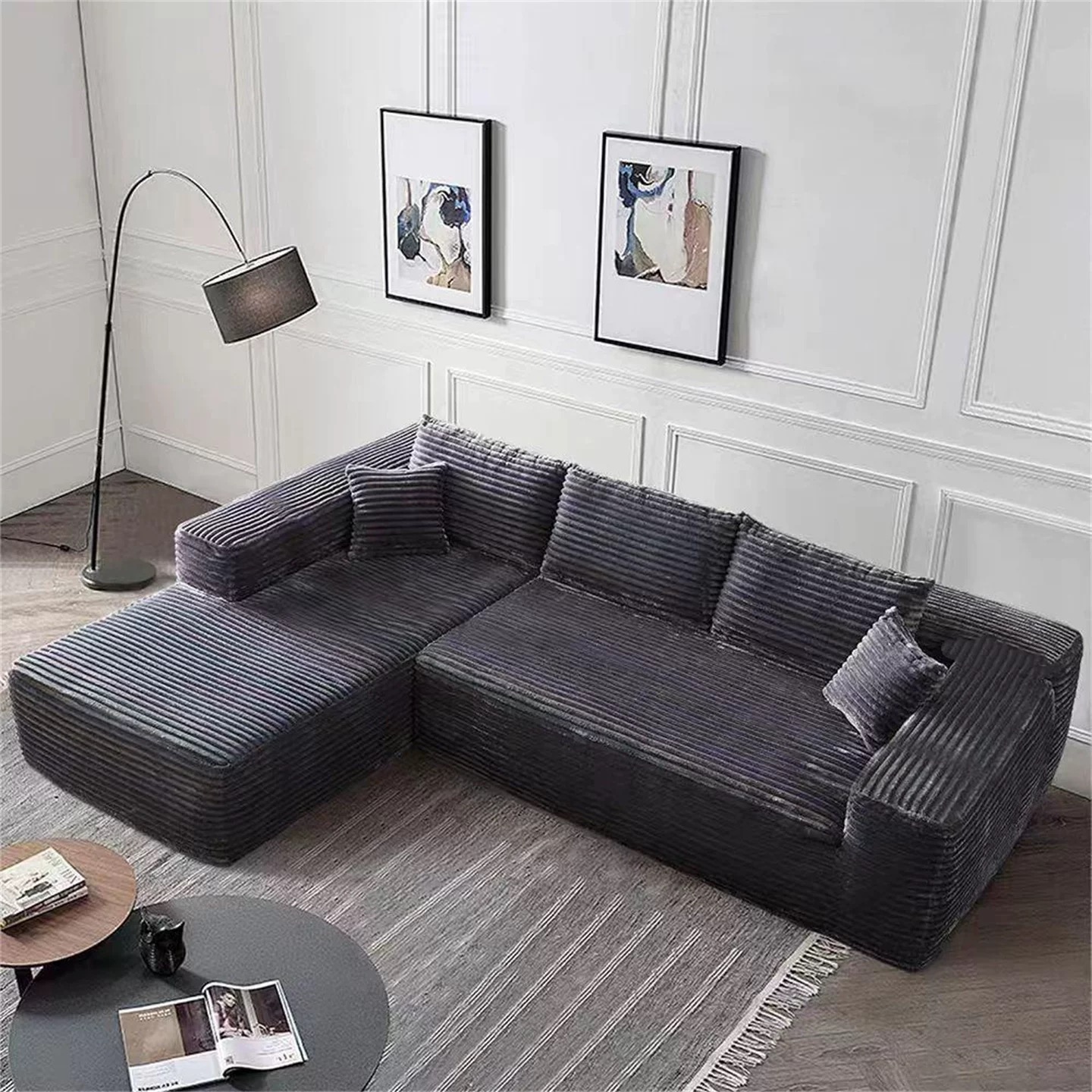 Tofu block sofa chair