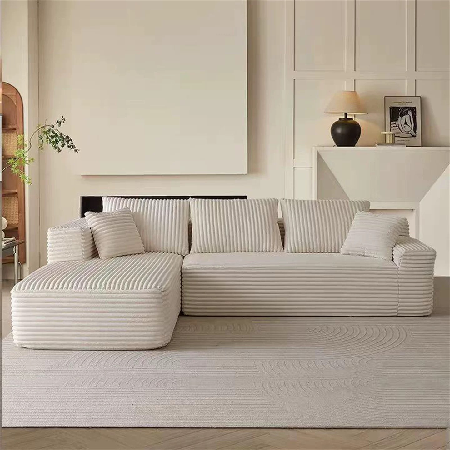 Tofu block sofa chair